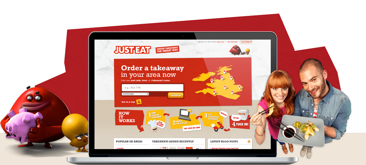 Just-Eat, the world market leader in online takeaway food ordering grabs the attention of young staff with 'Just-Treats' teaser campaign
