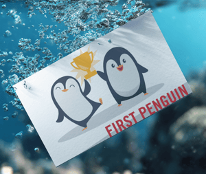 Ulteig's “First Penguin” award celebrates courage and leadership.