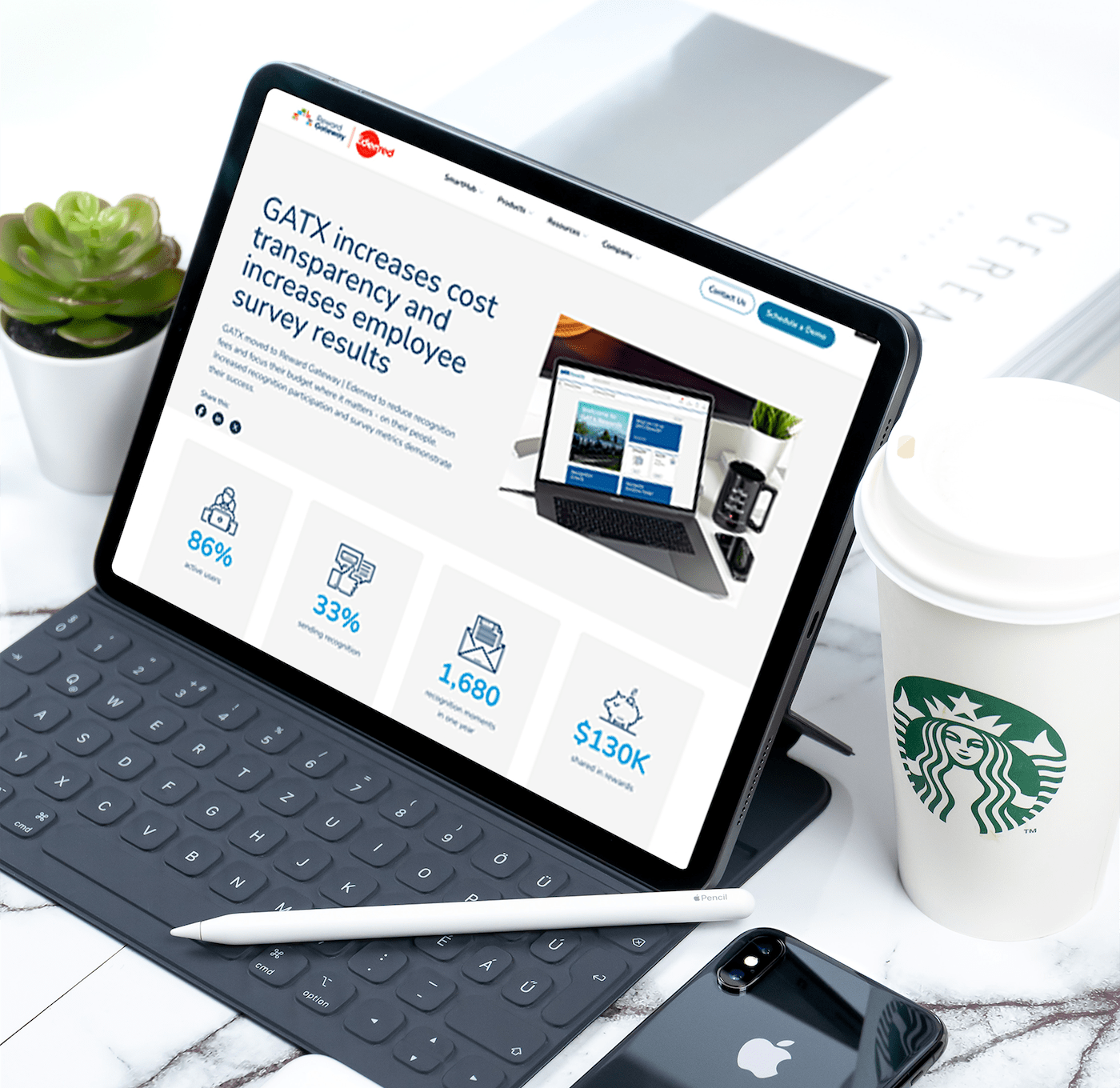 GATX increased cost transparency and increases employee survey results | RGER Case Study