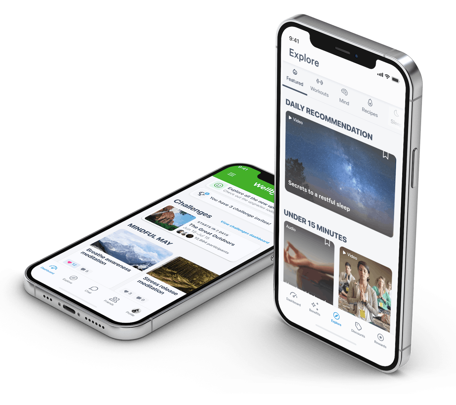 Reward Gateway | Edenred Wellbeing+ Explore content