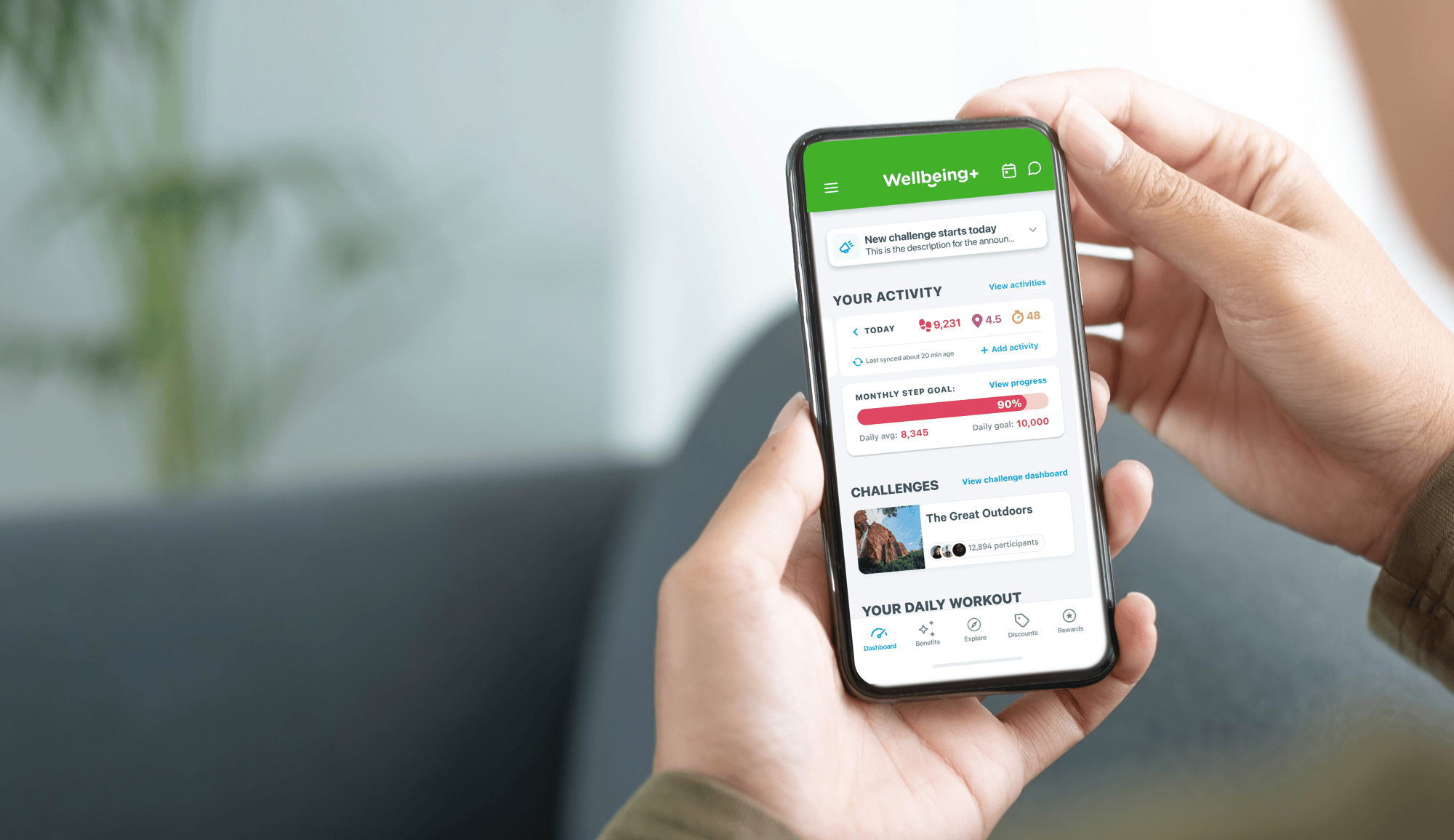 KLDiscovery uses Wellbeing+ to host challenges for employees and build positive community.