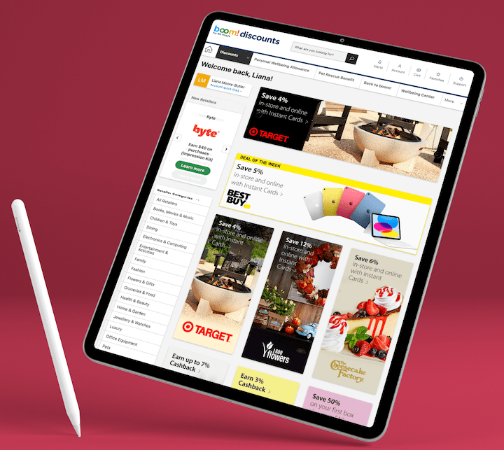 US Discounts platform | boom!