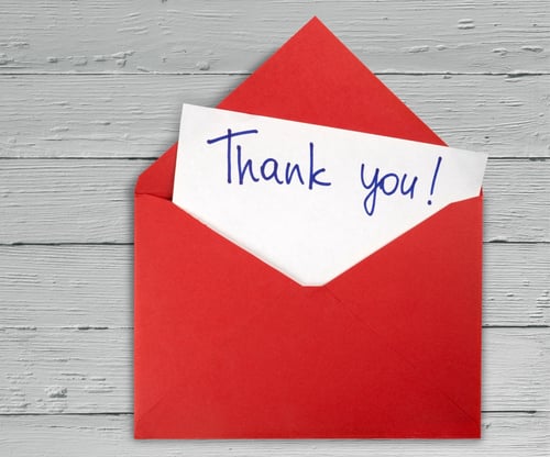 70% of employees say that they actually would have stayed in their previous job if they were thanked more.