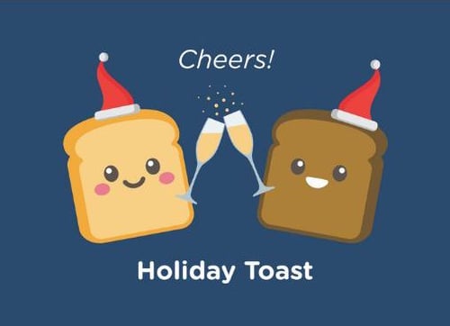 Festive eCards are a great way to spread holiday cheer and recognize your employees for being awesome!
