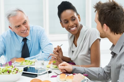 Use lunch hours to provide wellbeing support to employees, whether through webinars or in-person presentations.