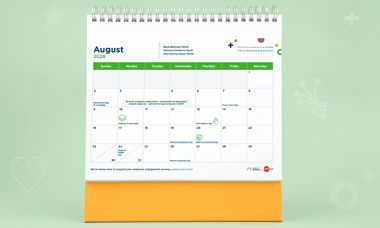 August HR Calendar: What to Celebrate | RGER