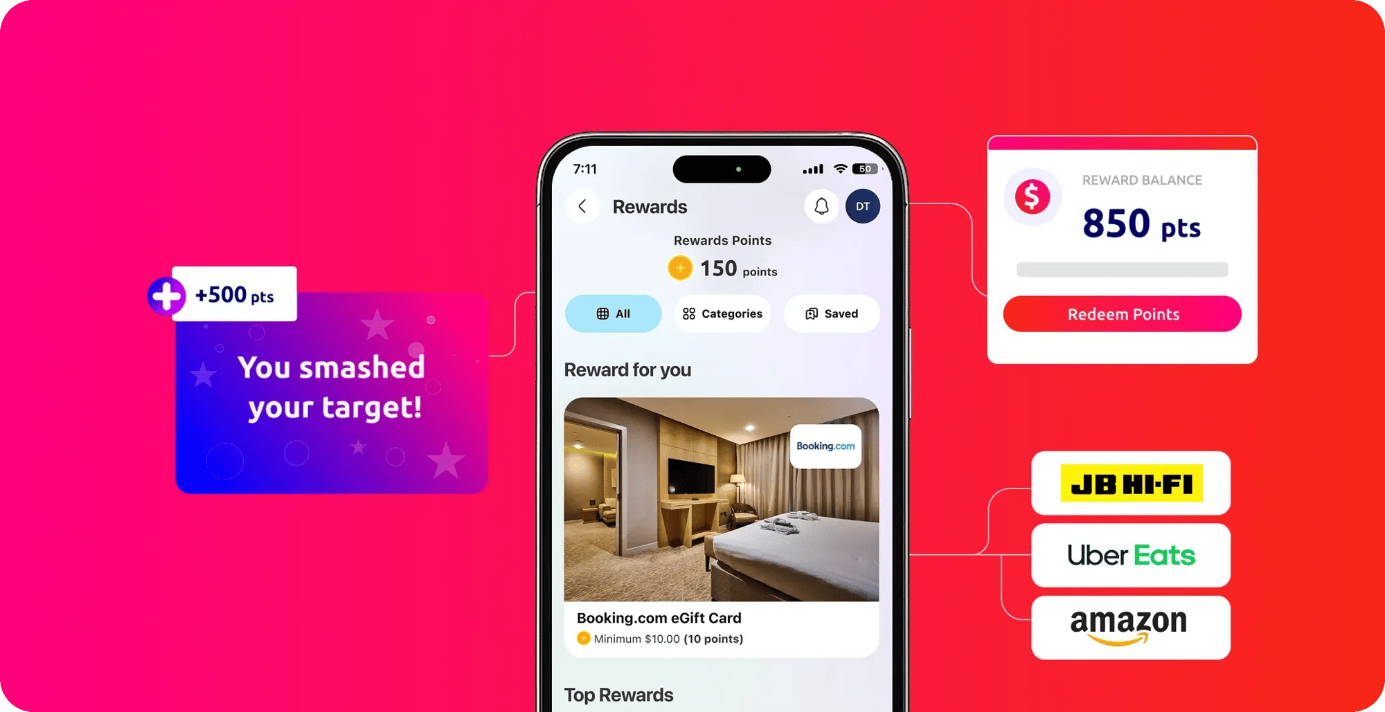 Engage app Rewards