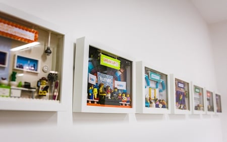 Reward Gateway Values Wall - Lego-1