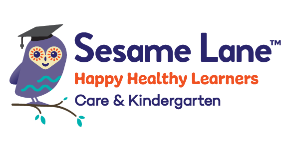 Sesame Lane logo with Owlbert