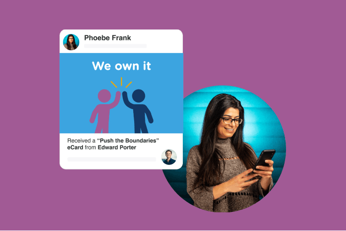 employee recognition - individual award example