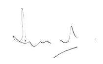 Nick's signature