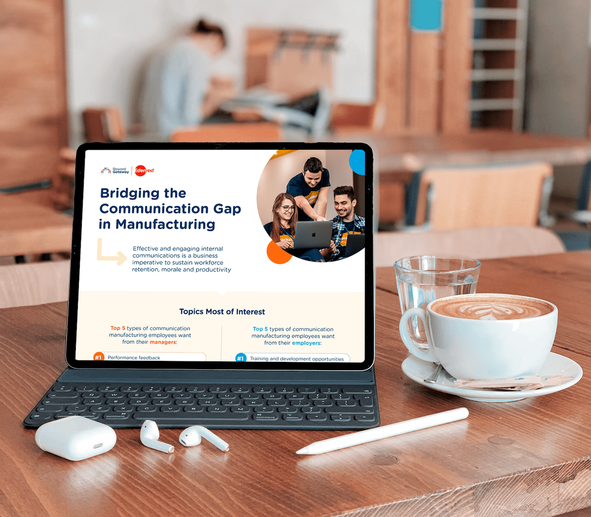 Bridging the Communications Gap in Manufacturing | RGER Infographic