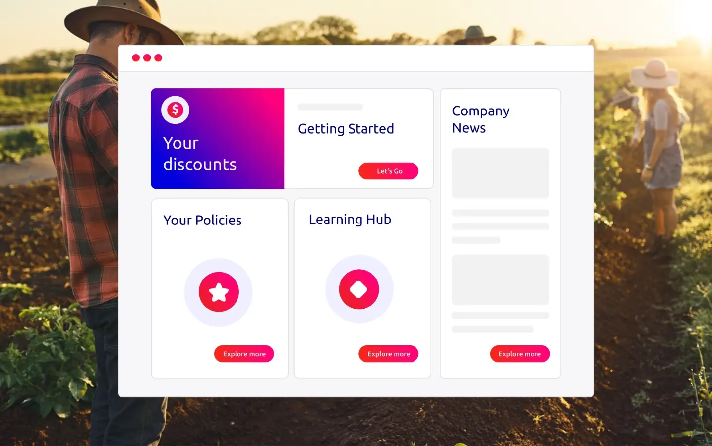 employee communications - resource hub example