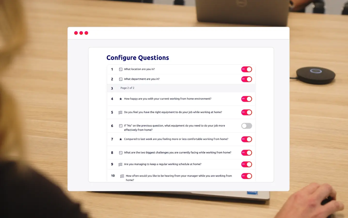 Employee Engagement Survey Builder