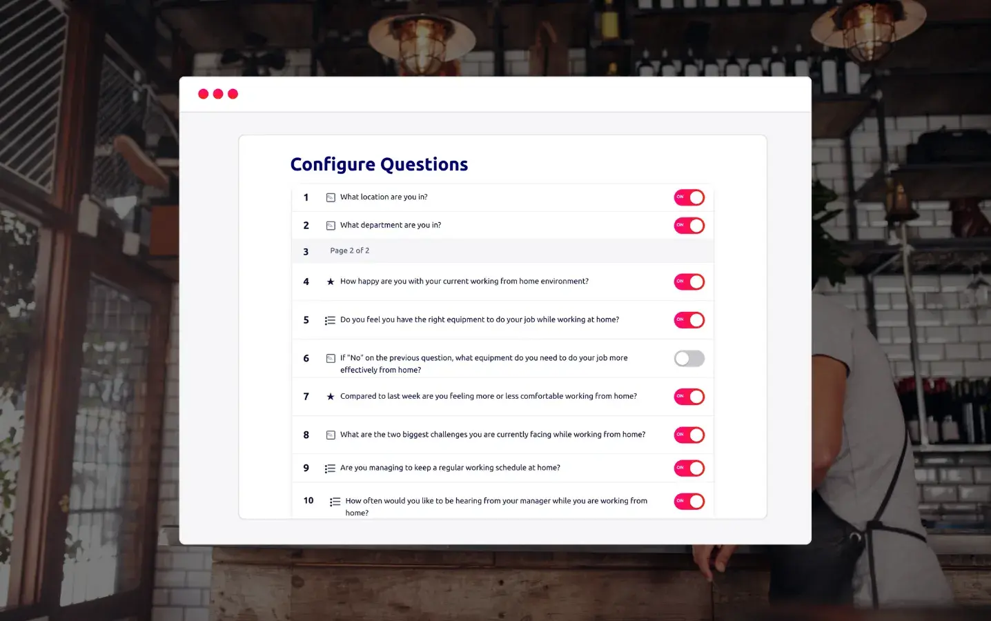 Surveys - Builder