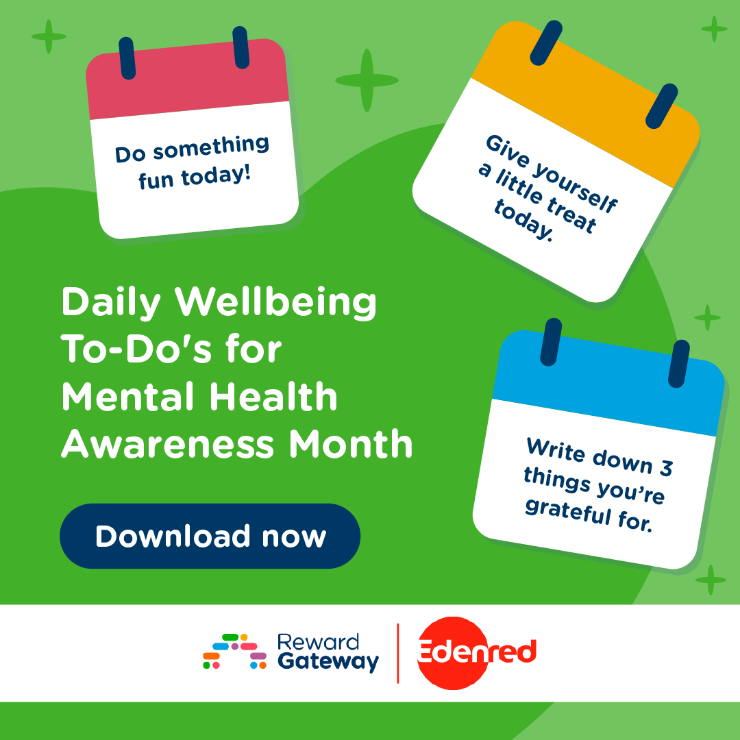 Mental Health Awareness Month Daily To-Do Calendar