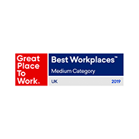 2019_UK - Great place to work - Best Workplace Medium - 1