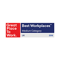 2018_UK - Great place to work - Best Workplaces Medium - 2018-1