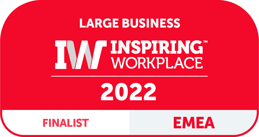 EMEA Inspiring Workplace Awards Finalist 2022 