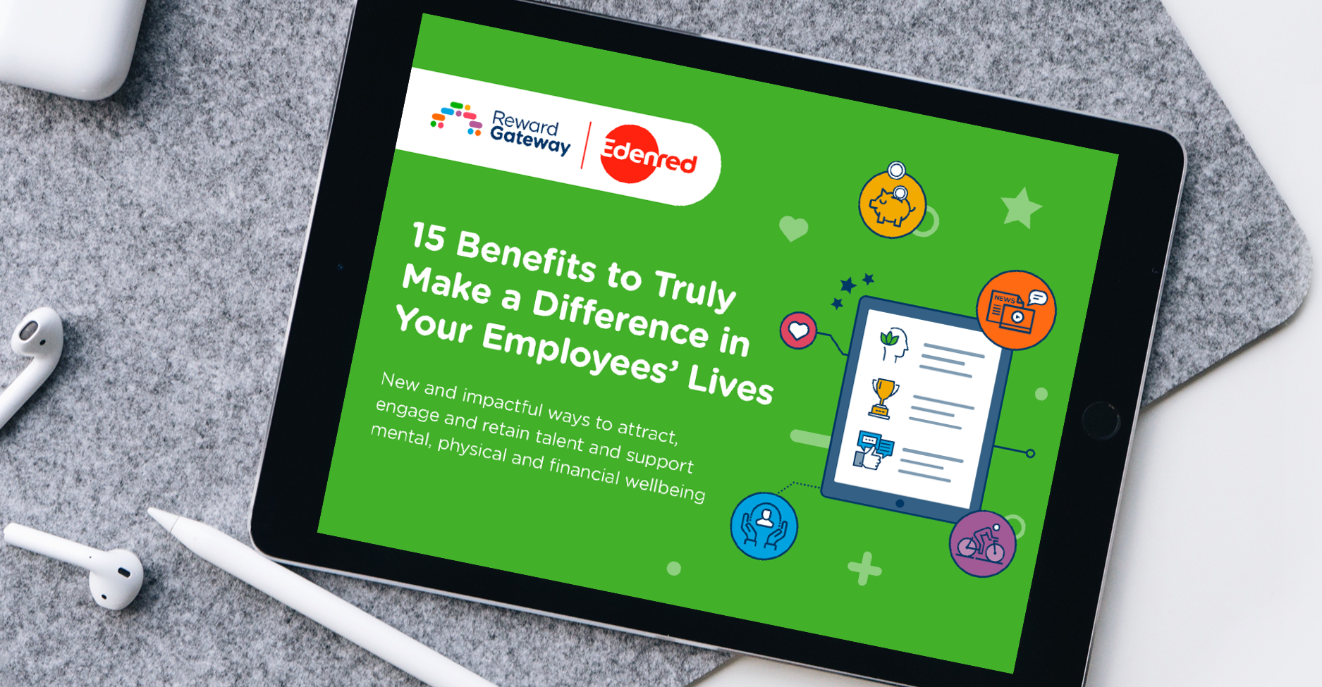 Download the latest eBook from Reward Gateway to discover 15 of the most impactful benefits to offer your employees and make a difference in their daily lives